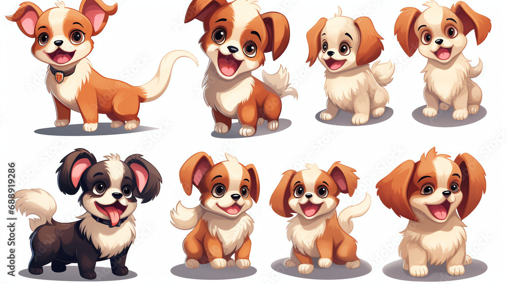 set of puppies set of puppies