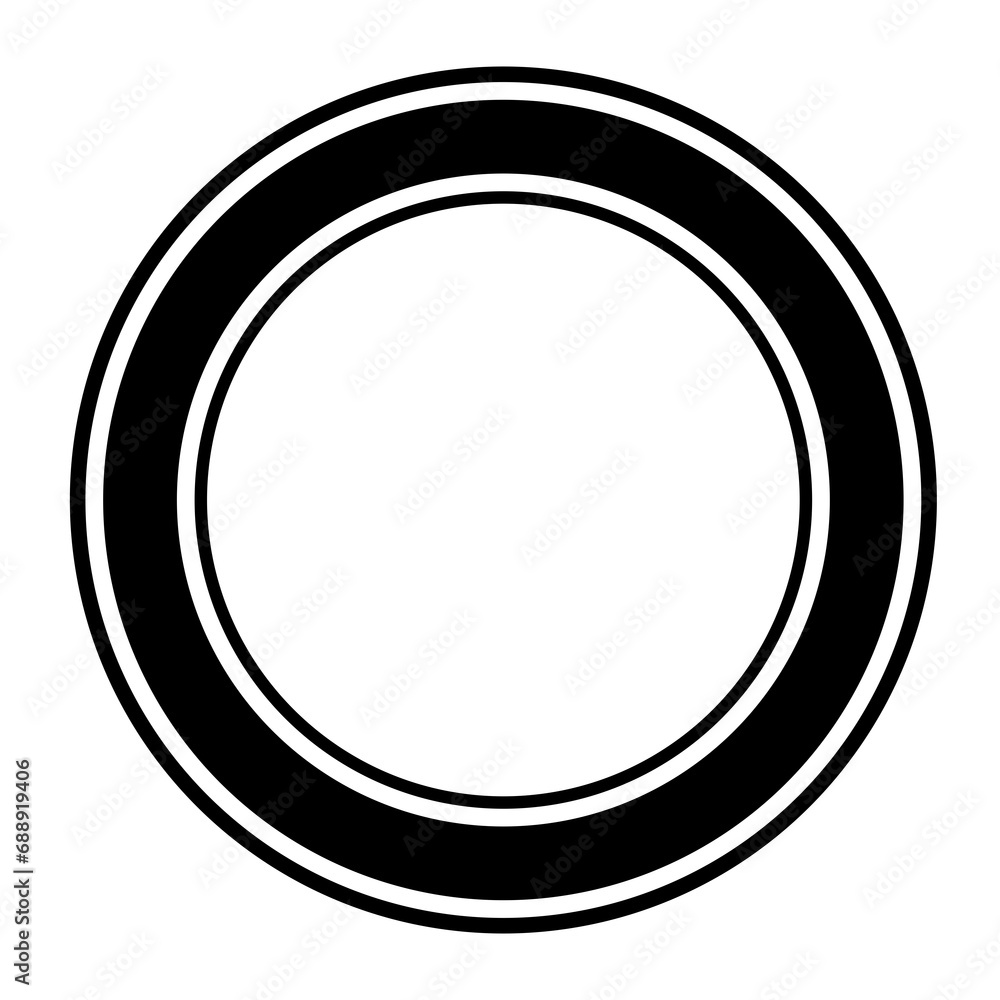 Digital png illustration of black circle with copy space on transparent background Digital png illustration of black circle with copy space on transparent background
