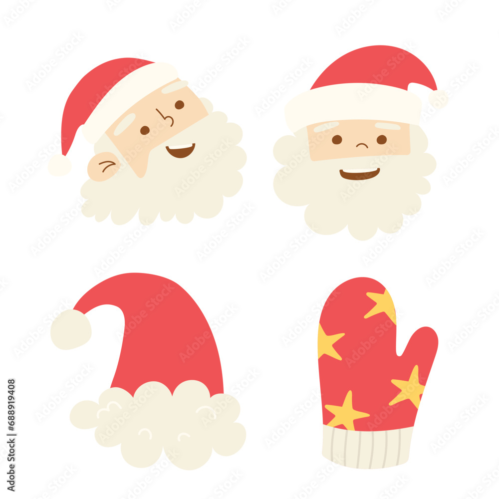 Cute Christmas Element Holiday decor Party Cute Christmas Element Holiday decor Party