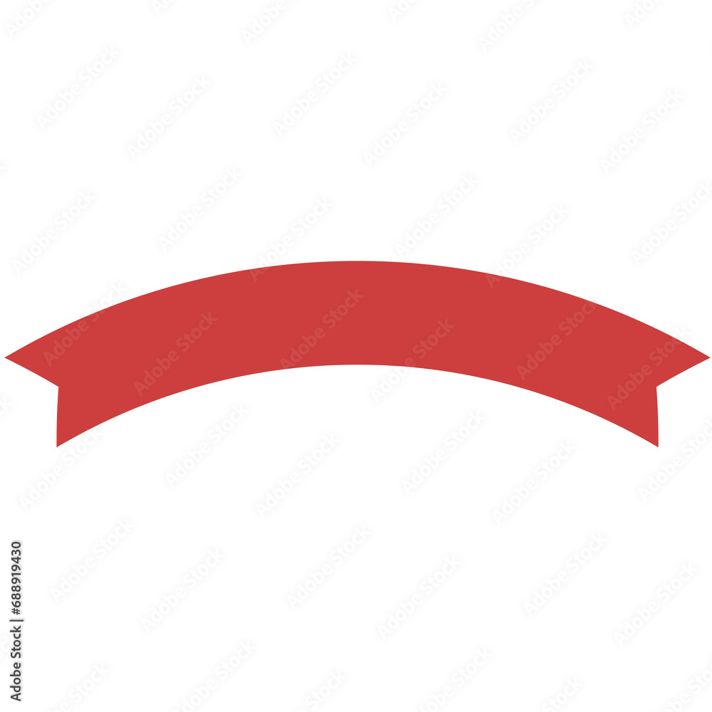 Digital png illustration of red ribbon banner on transparent background Digital png illustration of red ribbon banner on transparent background