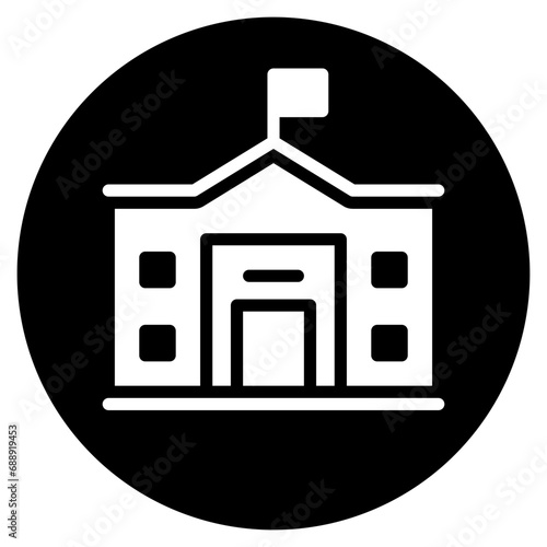 embassy glyph icon