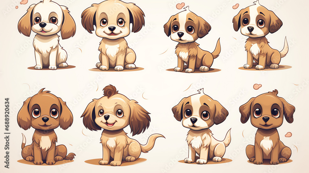 set of dogs set of dogs