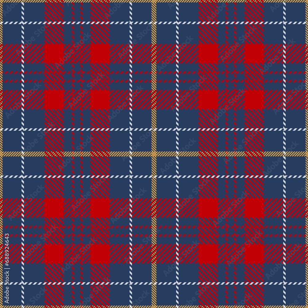 Tartan seamless pattern, red and blue can be used in fashion decoration design. Bedding, curtains, tablecloths
Tartan seamless pattern, red and blue can be used in fashion decoration design. Bedding, curtains, tablecloths