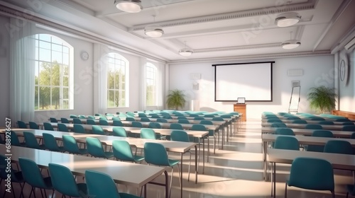 A Conferences room, Educational conferences, Seminars, Lectures.