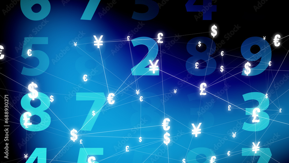 Obraz premium Pound sterling official currency of united kingdom, global connection in world of finance, where banking, trade, and economic news influence cost of goods and services