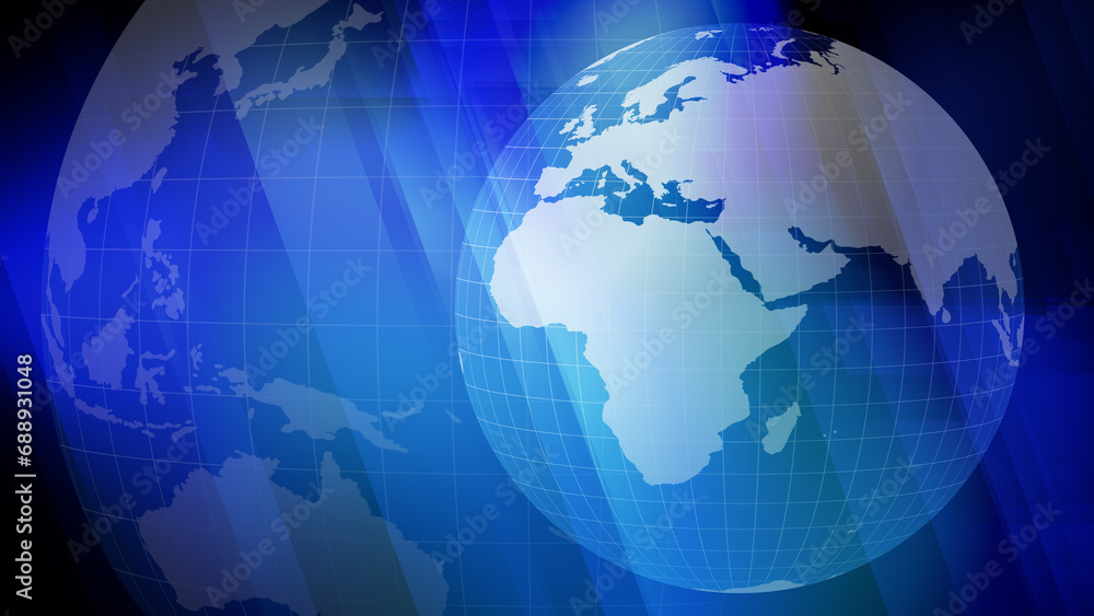 Earth globe abstract background for global news, international report, worldwide headlines, current events, digital media, modern technology, and traveling template Earth globe abstract background for global news, international report, worldwide headlines, current events, digital media, modern technology, and traveling template
