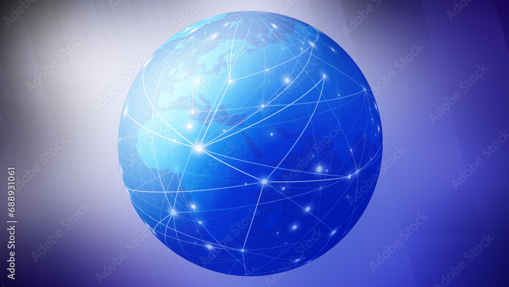 World network globe connect abstract background for global breaking news, earth continents, international journalism, worldwide digital media, and current affairs
