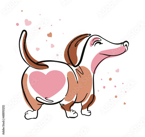 dachshund dog (ID: 688931212)