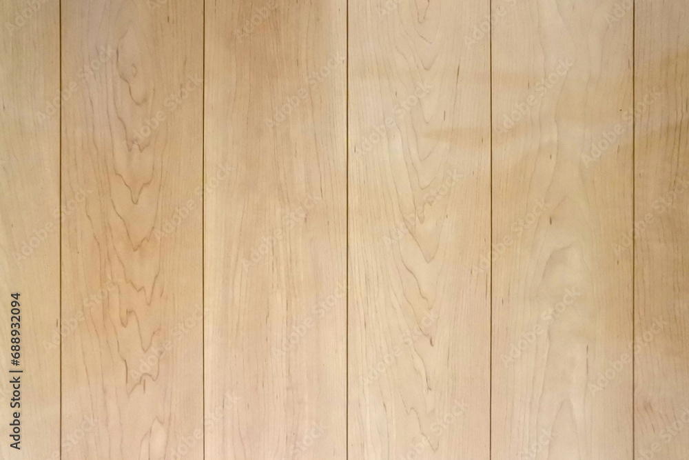 Naklejka premium ナチュラル色の木目の床
