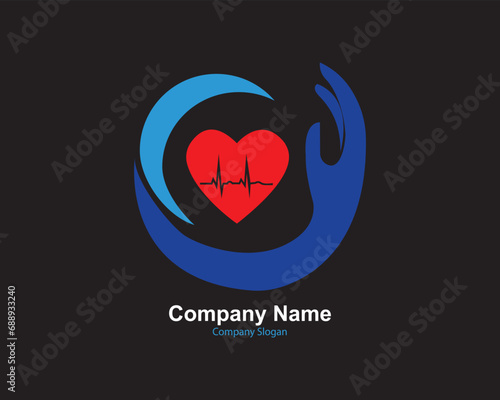 Medical Vector Logo Design, health and hospital Logo Design