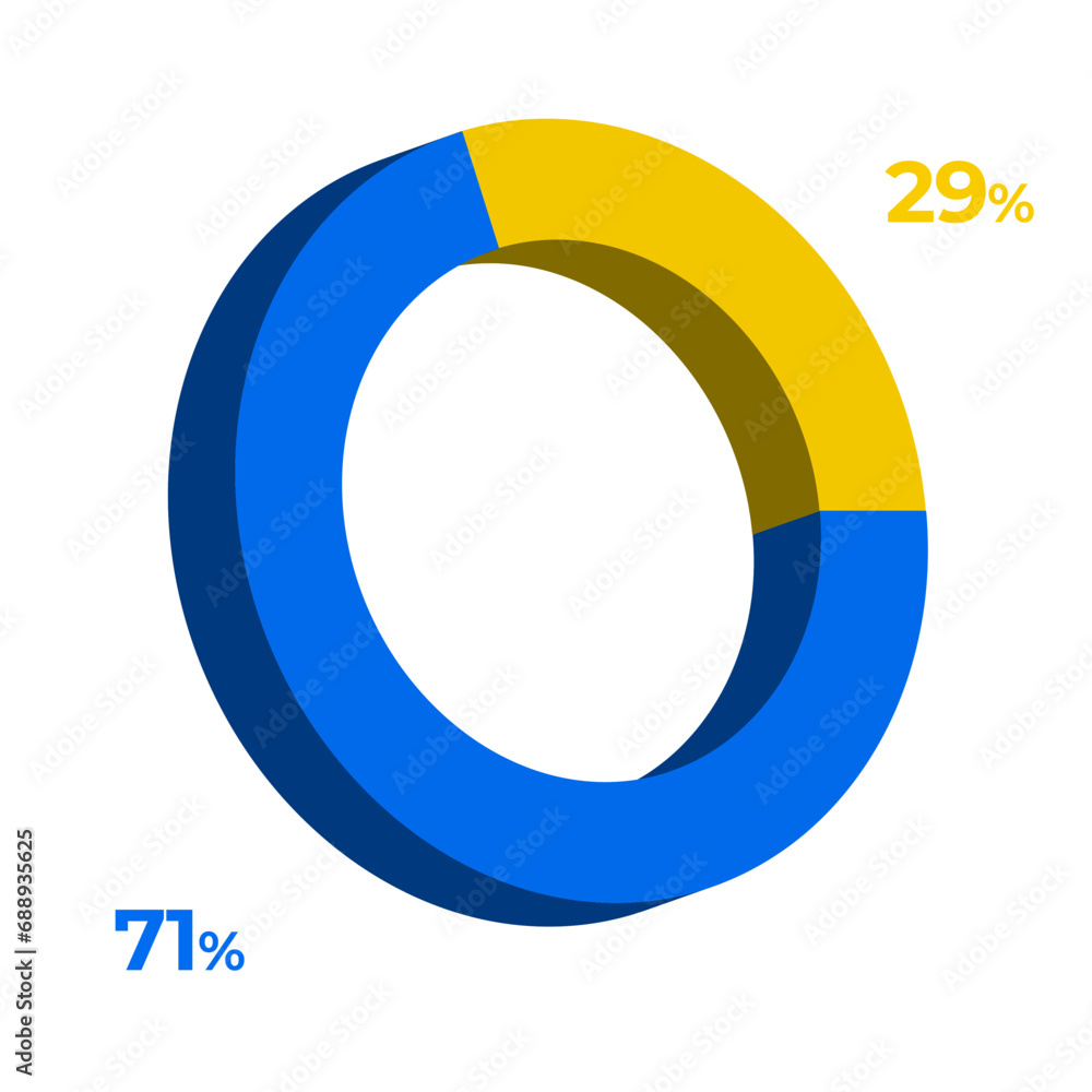 29 71 3d donut pie chart illustration eps vector 29 71 3d donut pie chart illustration eps vector