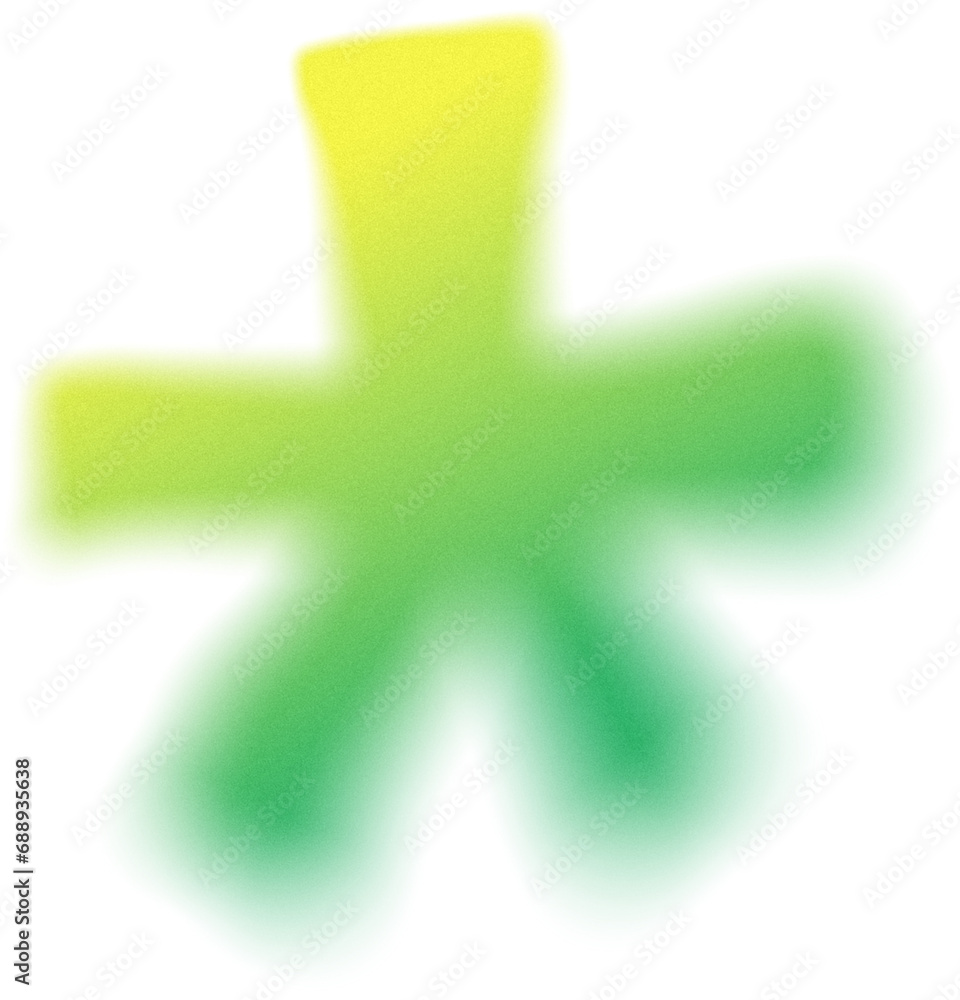 Green Blur Gradient Blob Graphic Element Green Blur Gradient Blob Graphic Element