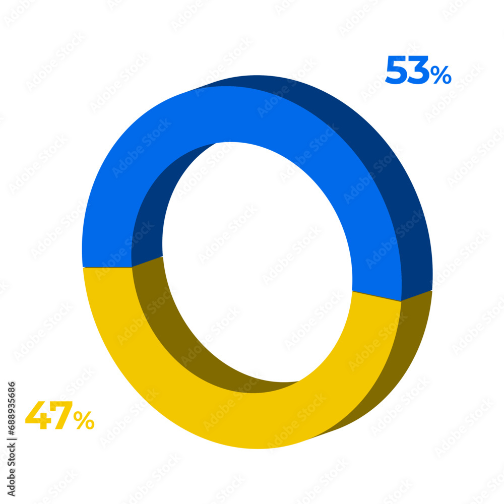 47 53 3d donut pie chart illustration eps vector 47 53 3d donut pie chart illustration eps vector