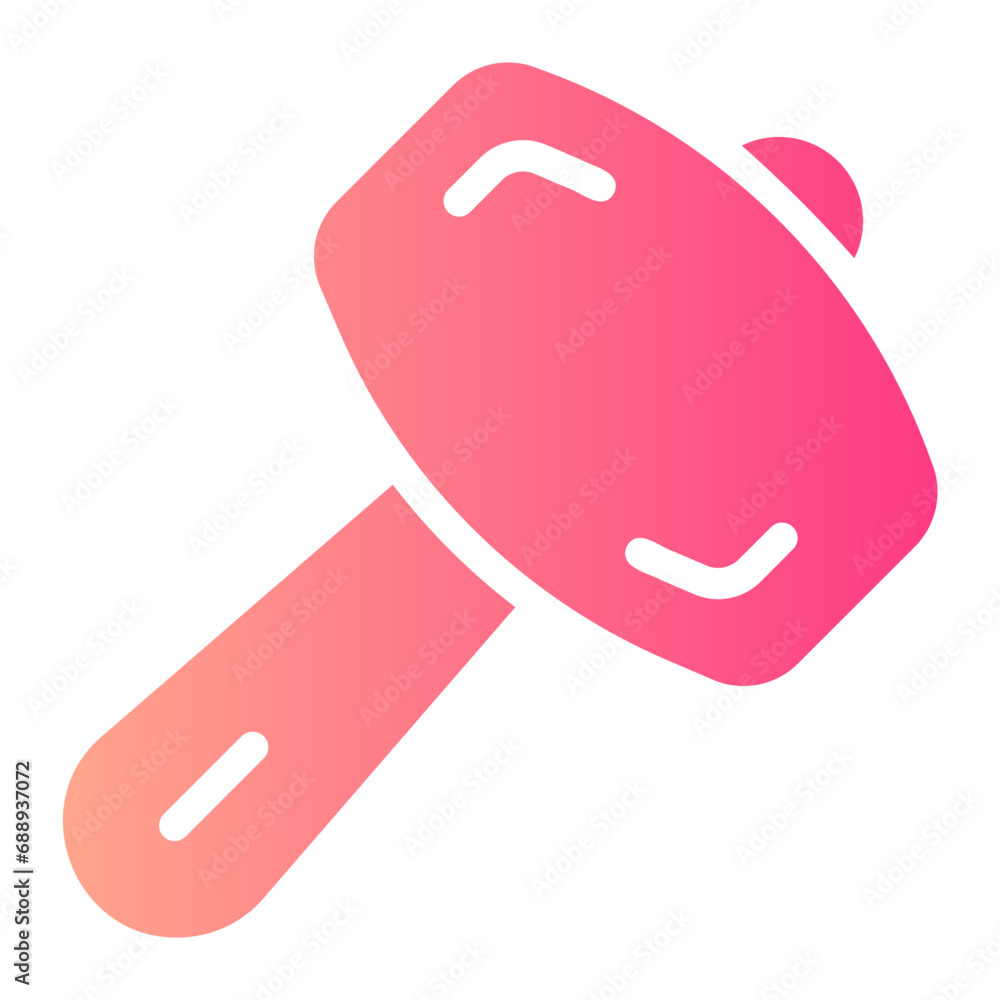 mallet gradient icon mallet gradient icon