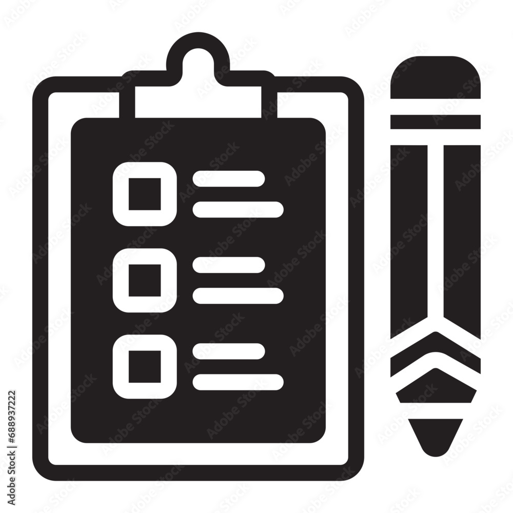 clipboard glyph icon clipboard glyph icon