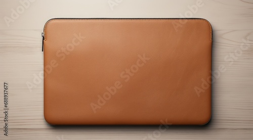 Laptop bag leather case round edges