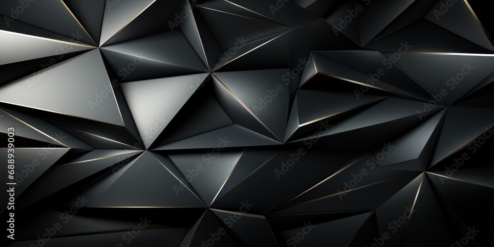 Black abstract geometric background. Black abstract geometric background.