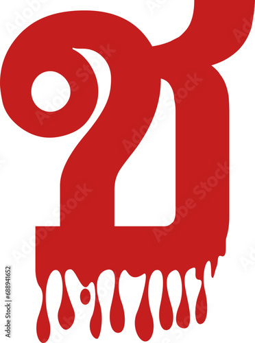 Blood Thai Font