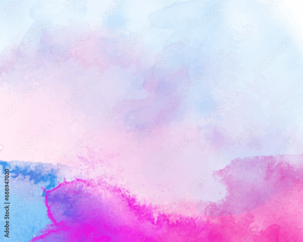 Abstract splashed watercolor background. Design for your cover, date, postcard, banner, logo.