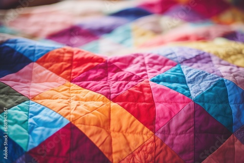 Colorful quilt background 