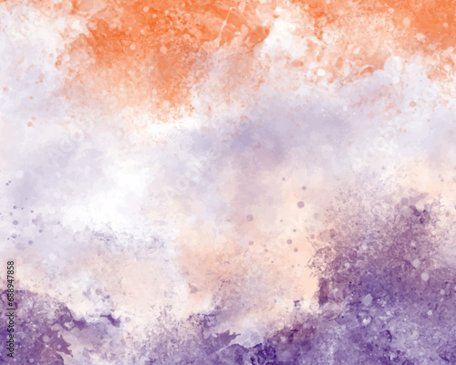 Abstract splashed watercolor background. Design for your cover, date, postcard, banner, logo. © REZI