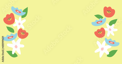 花のフレーム　アイキャッチ画像