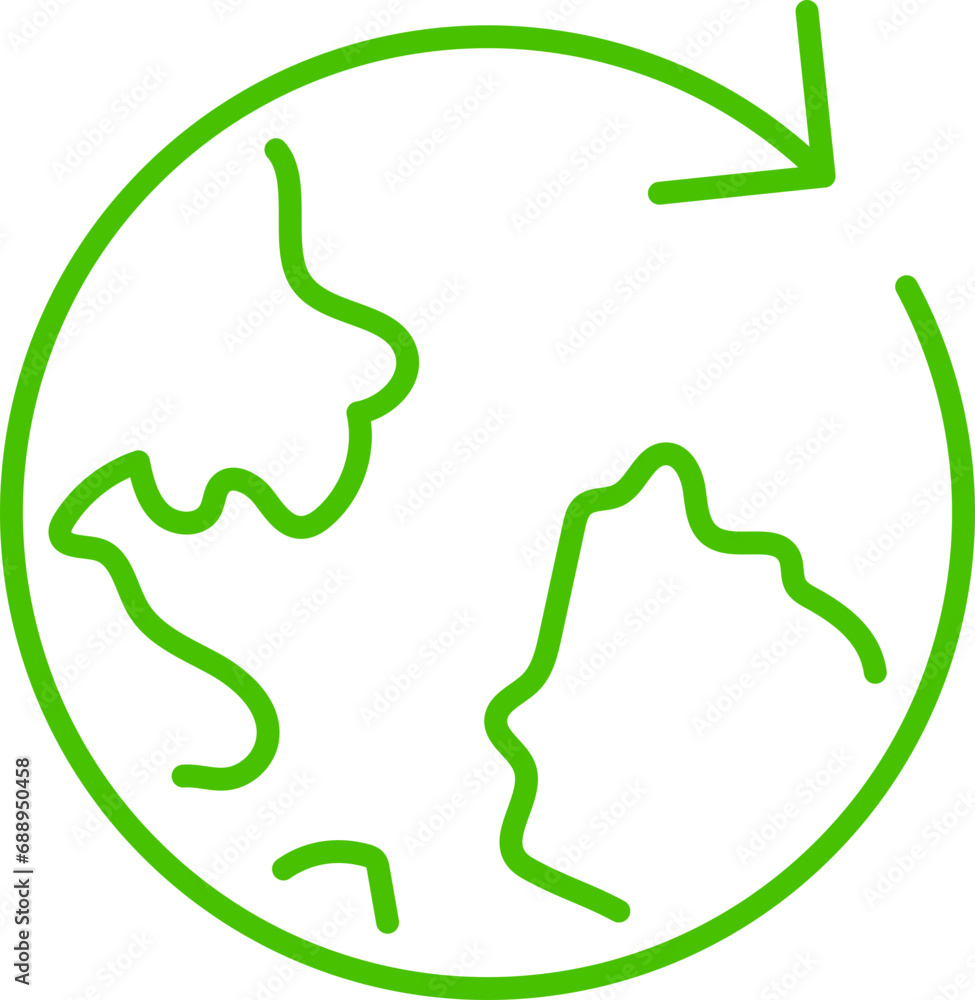eco earth line icon symbol illustration eco earth line icon symbol illustration