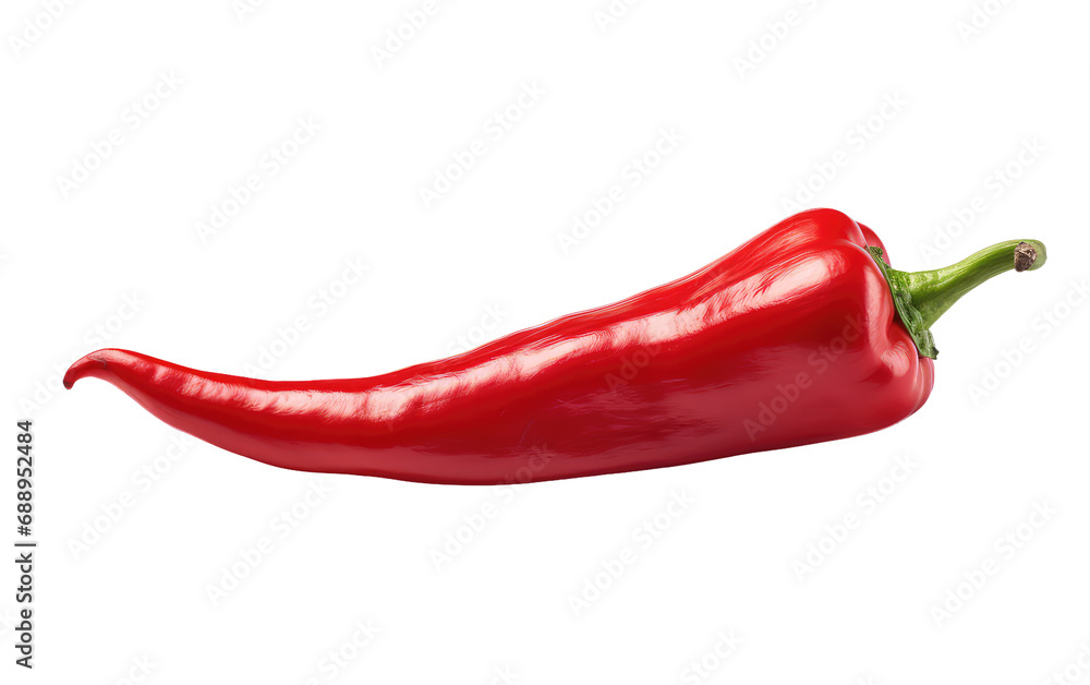 Red Chili On Isolated Background
