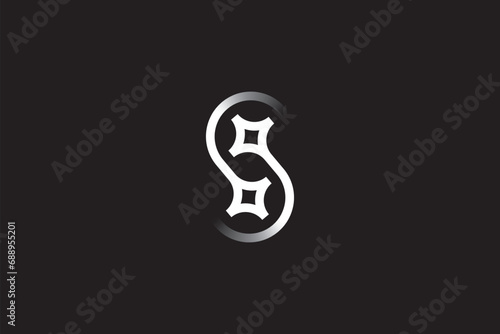 S star logo design icon vector template