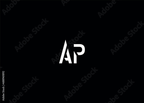 AP initial logo design and creative logo