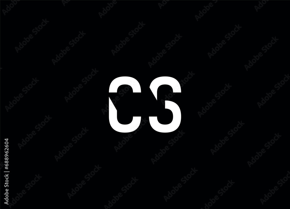 CS initial logo design and creative logo CS initial logo design and creative logo