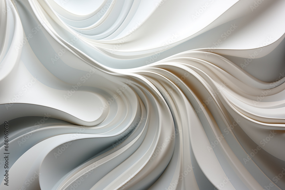 Abstact white background 3D illustration Abstact white background 3D illustration