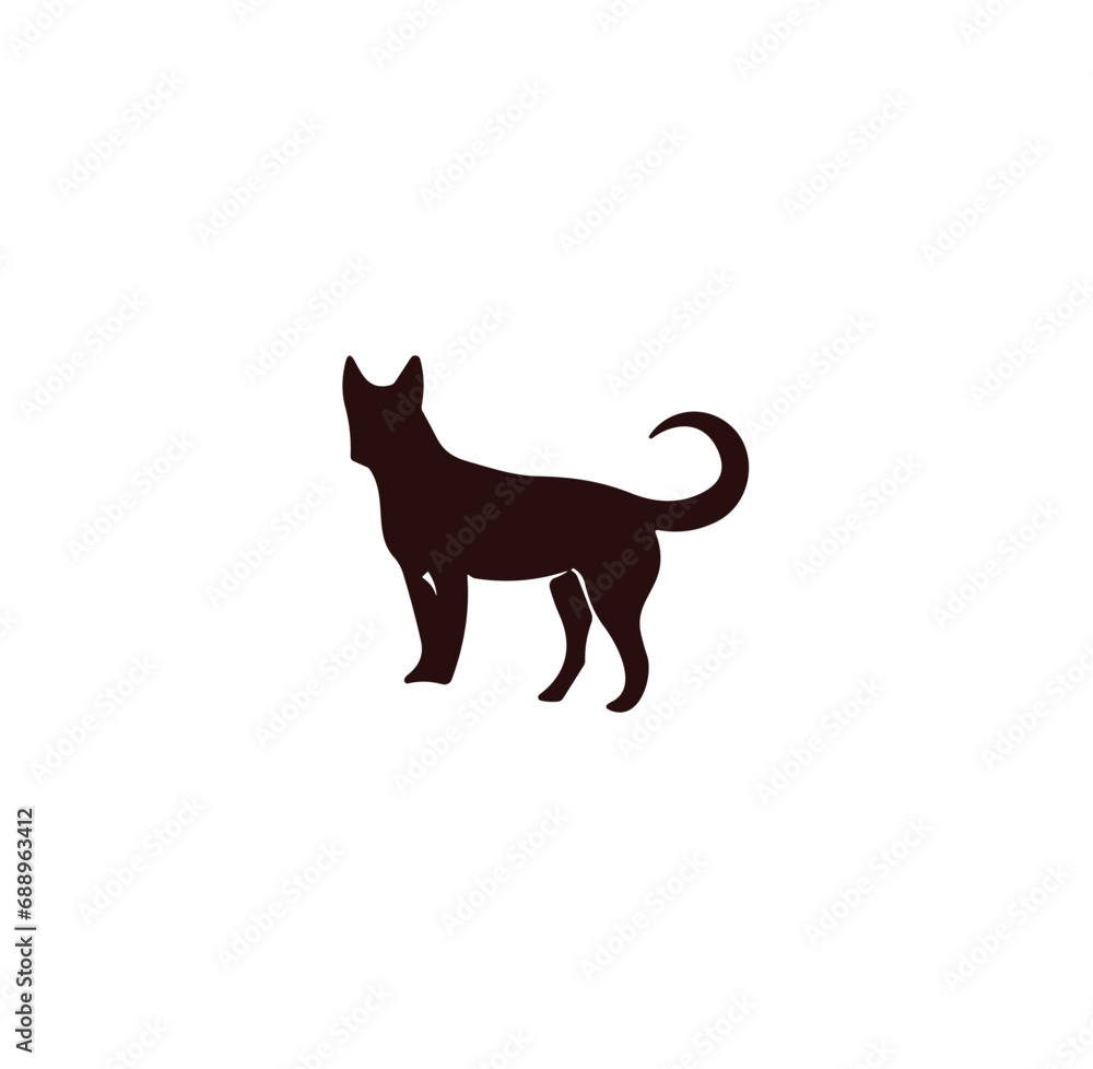 animal icon vector on white background
animal icon vector on white background