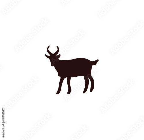 animal icon vector on white background 