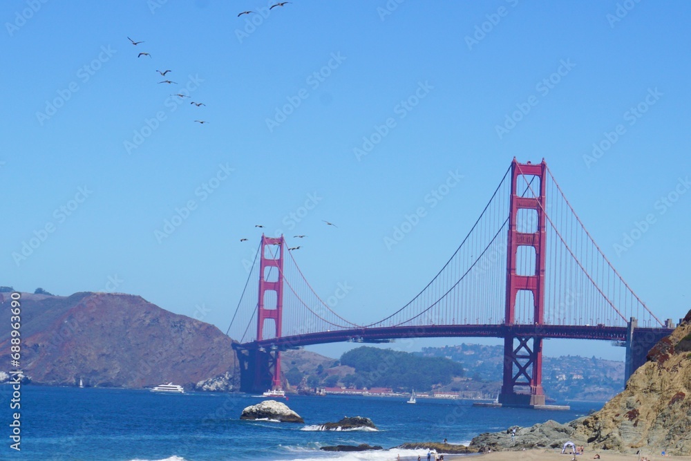 Fototapeta premium golden gate bridge