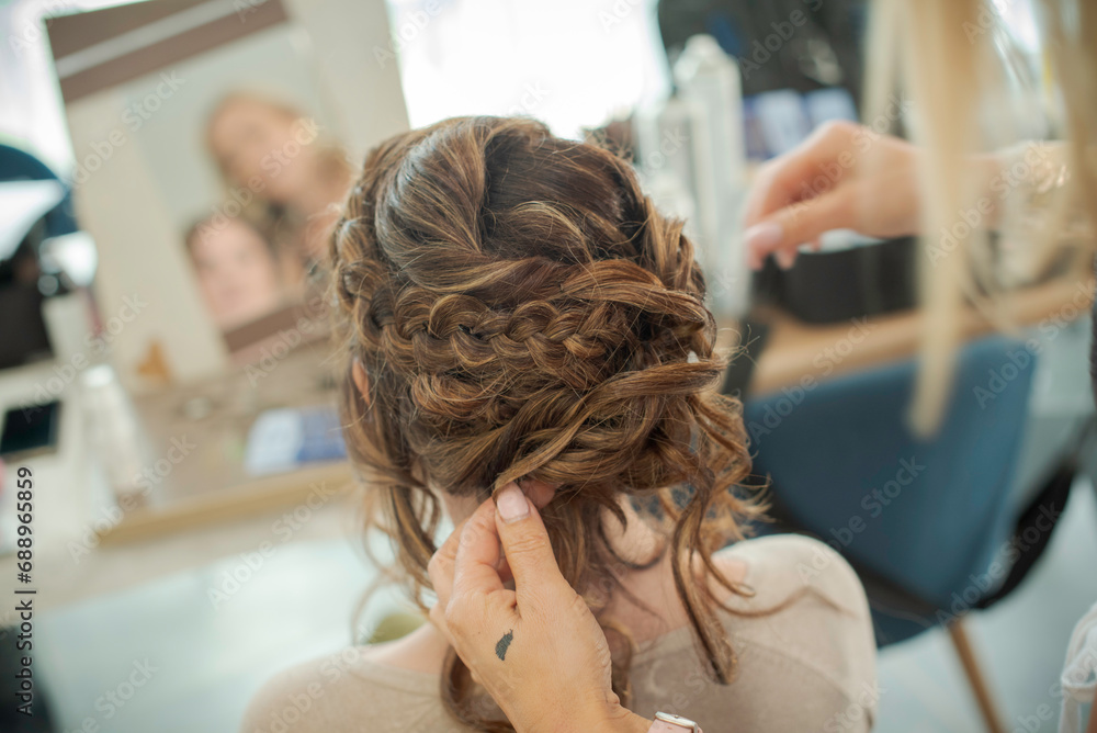 Coiffure de mariage femme, chignon de mariage Coiffure de mariage femme, chignon de mariage