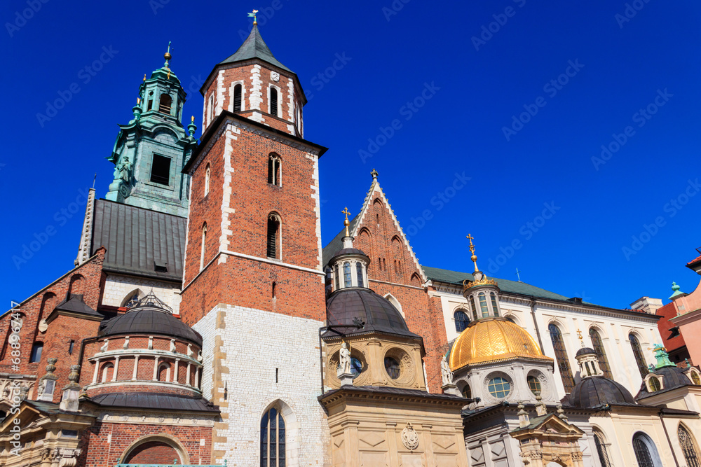 Obraz premium Wawel Cathedral in Krakow, Poland