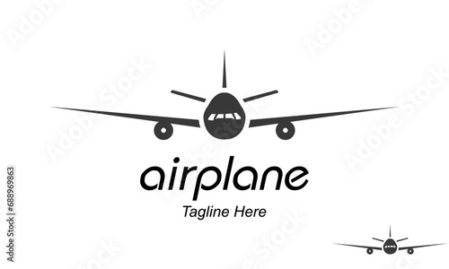 Air Plane Logo Design Template.