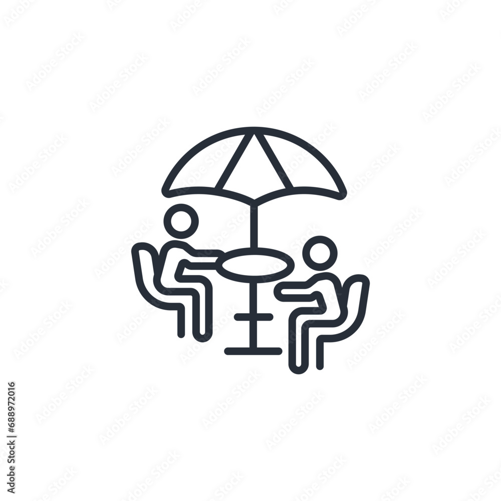 leisure icon. vector.Editable stroke.linear style sign for use web design,logo.Symbol illustration. leisure icon. vector.Editable stroke.linear style sign for use web design,logo.Symbol illustration.