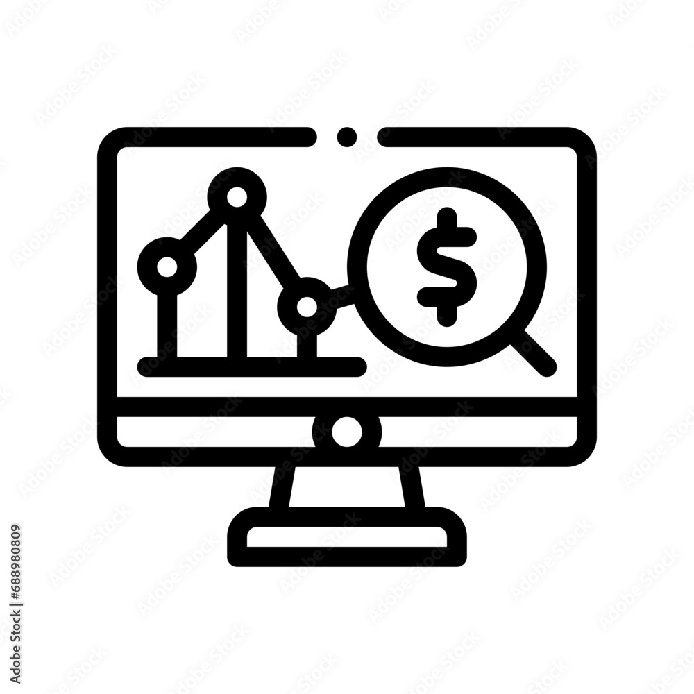 profit line icon profit line icon