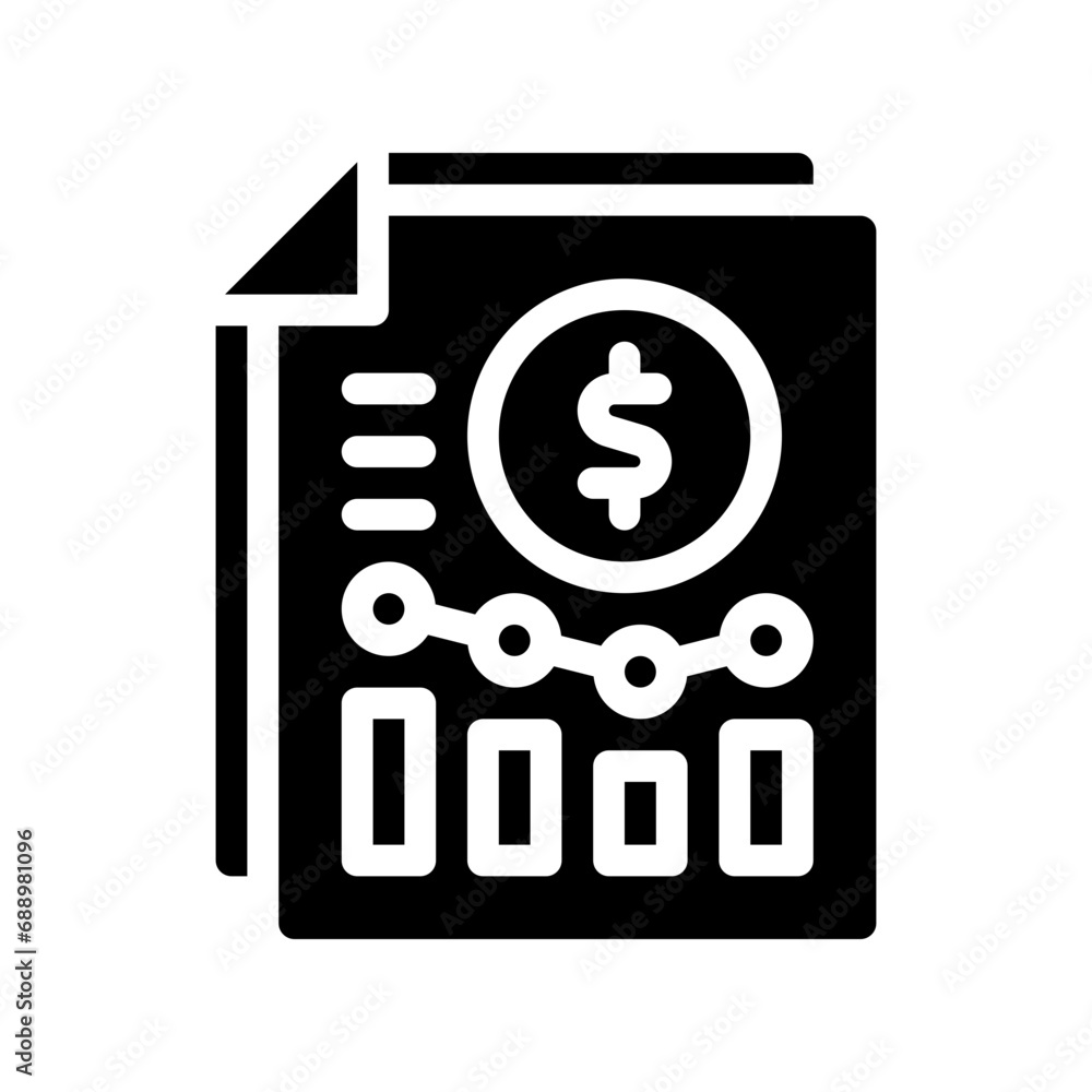 profits glyph icon profits glyph icon