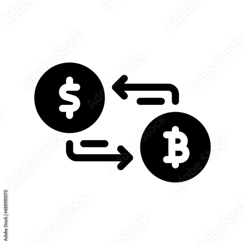 exchange glyph icon