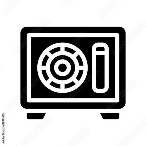 safebox glyph icon