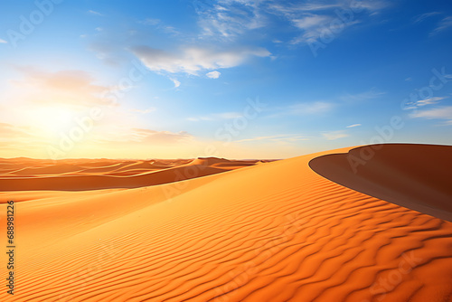 sand desert, AI generated