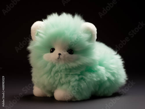 furry doll dog