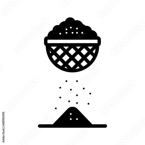 Solid black icon for Suspend