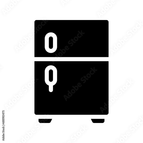 fridge glyph icon