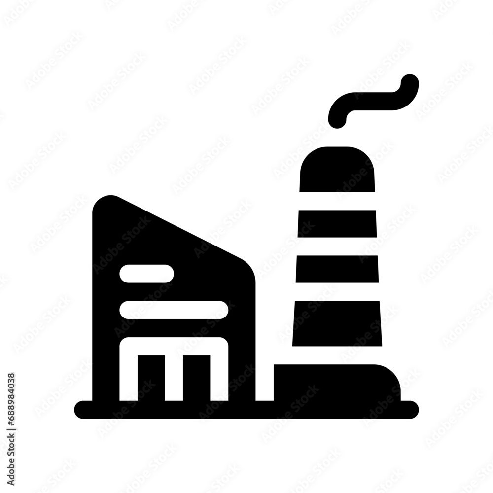 factory glyph icon factory glyph icon