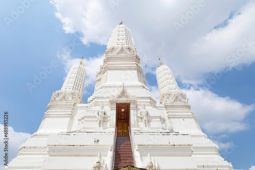 Wat Mahathat Worawihan Temple Phetchaburi in Thailand