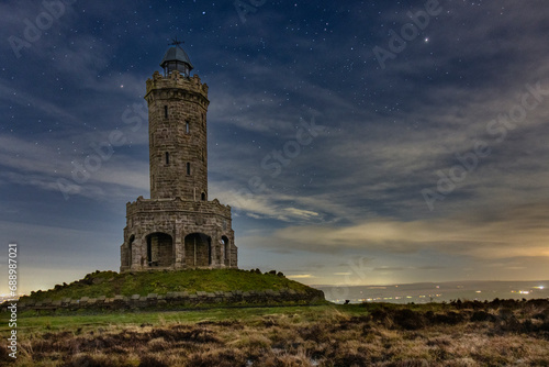 Darwen Tower at Night Time (Starry Night)